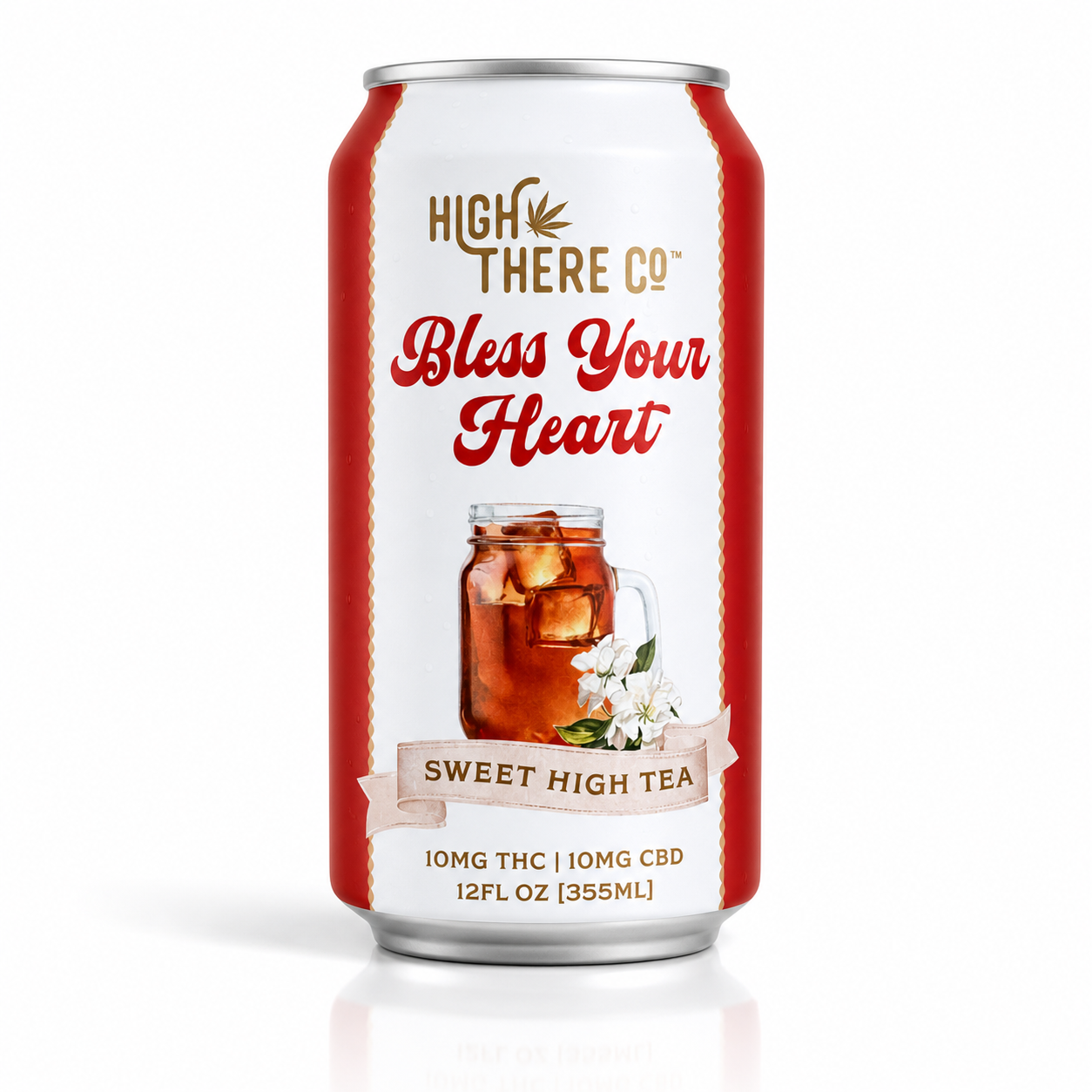 Bless Your Heart High Tea • 10MG THC + 10MG CBD • 4-Pack